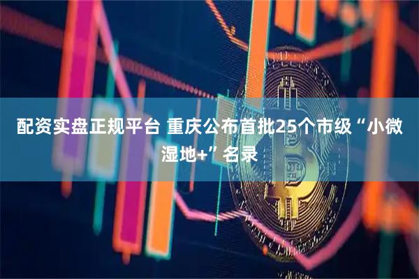 配资实盘正规平台 重庆公布首批25个市级“小微湿地+”名录
